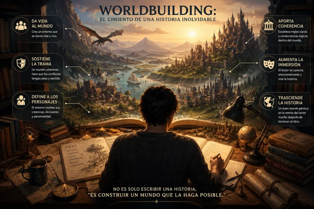 Importancia del worldbuilding: cómo conseguir mundos bien construidos
