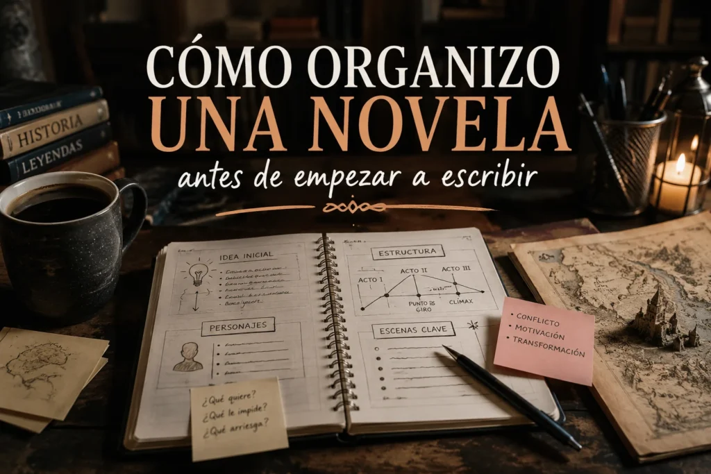 Cómo planificar una novela antes de empezar a escribir